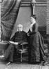 Original title:  Photograph John Lovell and lady, Montreal, QC, 1882 Notman & Sandham May 5, 1882, 19th century Silver salts on paper mounted on paper - Albumen process 15 x 10 cm Purchase from Associated Screen News Ltd. II-65030.1 © McCord Museum Keywords:  Photograph (77678)
