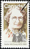 Original title:  Nellie McClung, 1873-1951 [philatelic record].  Philatelic issue data Canada : 8 cents Date of issue 29 August 1973