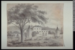 Original title:  Drawing Priests farm. Charles Dawson Shanly 1847, 19th century Graphite on paper 23.5 x 30.2 cm Gift of Miss Mary Shanly M971.171 © McCord Museum Description Keywords:  Drawing (18637) , drawing (18379)
