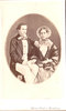 Titre original&nbsp;:  Image from Hamilton Public Library, Local History and Archives. Photo of W.E. Sanford and his first wife Emeline Jackson (1838-1858). Married 1857, she died in childbirth, followed by the baby. She was the only child of Edward Jackson (1799-1872), and Lydia Ann Sanford Jackson (1804-1875), an aunt of W.E. Sanford. 