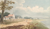 Titre original&nbsp;:  View on the River Detroit (Sandwich, Ontario); Author: WOOLFORD, JOHN ELLIOTT (1778-1866); Author: Year/Format: 1821, Picture