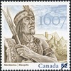Titre original&nbsp;:  Membertou, 1607 [philatelic record] = [Title in Mi'kmaq characters]. Philatelic issue data Canada : 52 cents Date of issue 26 Jul. 2007