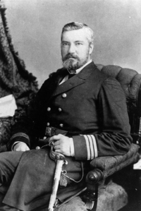 Original title:  Andrew Robertson Gordon in his uniform as Commander of the Fisheries Protection Fleet. Image provided by descendants of the subject, Bruce B. Gordon and Jean (Eaton) Pollock.