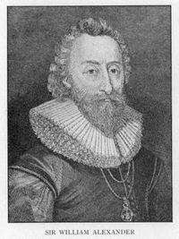 Titre original&nbsp;:    Description English: William Alexander, 1st Earl of Stirling Date Source Project Gutenberg eText 20110 Author Unknown

