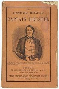 Titre original&nbsp;:  books, Massachusetts, Daniel D .Heustis, <b><i>A Narrative of the Adventures and Sufferings of Captain Daniel D. Heustis and his companions in Canada and Van Diemen's Land, During a Long Captivity; with Travels in California and Voyages at Sea</i></b>. Frontispiece. 12mo, publisher's wrappers with a portrait of Heustis. Boston, 1847.<br><br>First edition of an early California item and a rare Australian captivity narrative.