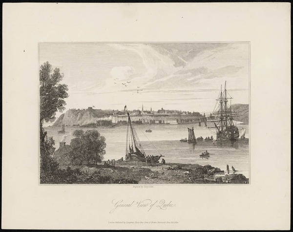 Original title:  General View of Quebec. 