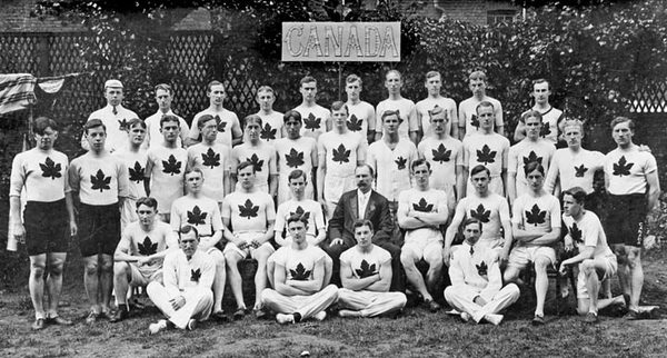 Original title:  Team Canada 1908 London